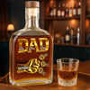 Personalized Liquor Decanter – Gifts For Dad – Made For Dad