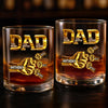 Personalized Whiskey Glass – Gifts For Dad – Proud Dad, Always.
