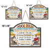 Personalized Wood Sign – Gifts for Couple – Cannonballs And Kisses