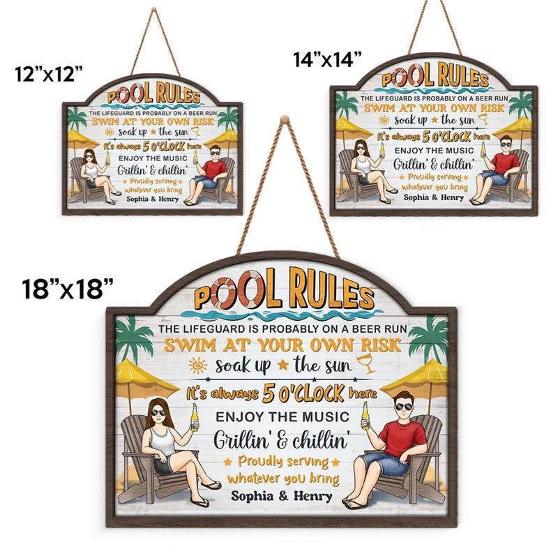 Personalized Wood Sign – Gifts for Couple – Cannonballs And Kisses