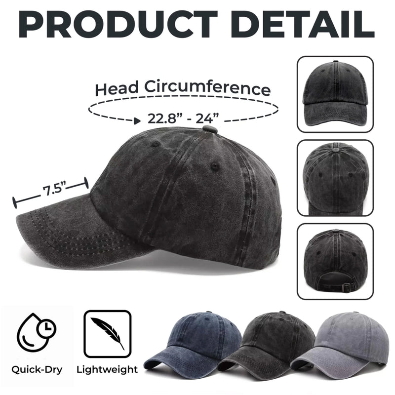 Personalized Cap – Birthday Gifts For Dad, Grandpa – Dad Is Always My Hero