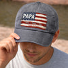 Personalized Cap – Birthday Gifts For Dad, Grandpa – Dad Is Always My Hero