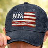 Personalized Cap – Birthday Gifts For Dad, Grandpa – Dad Is Always My Hero