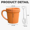 Personalized Plant Pot Ceramic Mug – Gifts For Gardeners – Garden Girl Era