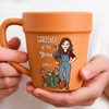 Personalized Plant Pot Ceramic Mug – Gifts For Gardeners – Garden Girl Era