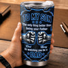 Personalized Tumbler – Birthday Gifts For Son – Watching You Grow Is My Joy