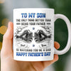Personalized 3D Inflated Effect Printed Mug – Birthday Gifts For Son – Strong Roots Strong Bond