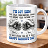 Personalized 3D Inflated Effect Printed Mug – Birthday Gifts For Son – Strong Roots Strong Bond