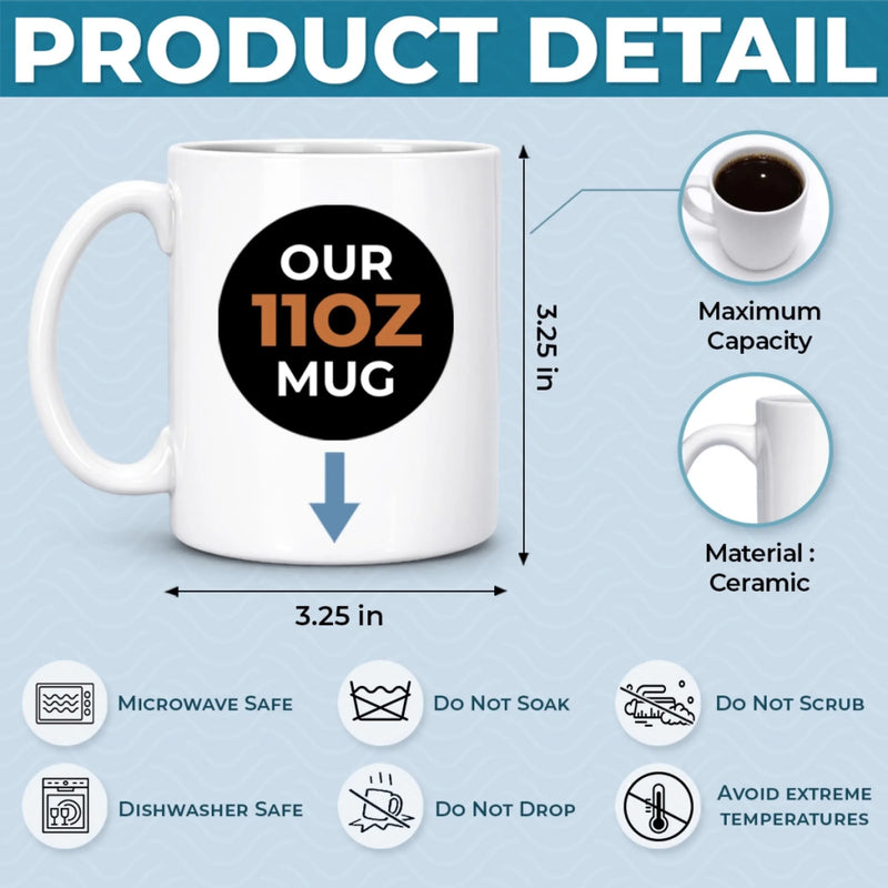 Personalized 3D Inflated Effect Printed Mug – Birthday Gifts For Son – Strong Roots Strong Bond