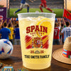 Personalized International Soccer Tournament Party Cups – Gifts For Soccer Lovers, Sports Fans, Sports Lovers – Splashed With True Team Colors