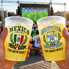 Personalized Party Cups – Gifts For Soccer Lovers, Sports Lovers – Crowned With Soccer Glory