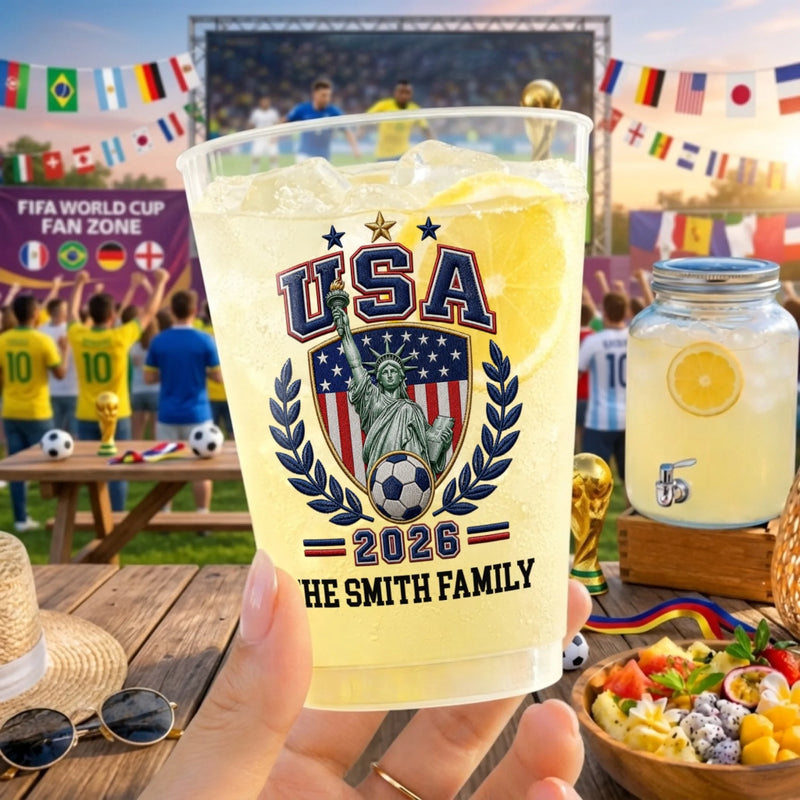 Personalized Party Cups – Gifts For Soccer Lovers, Sports Lovers – The Ultimate Game Day Toast