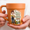 Personalized Plant Pot Ceramic Mug – Gifts For Gardeners – Gardening Girlhood At Its Finest
