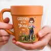 Personalized Plant Pot Ceramic Mug – Gifts For Gardeners – A Garden Full Of Love
