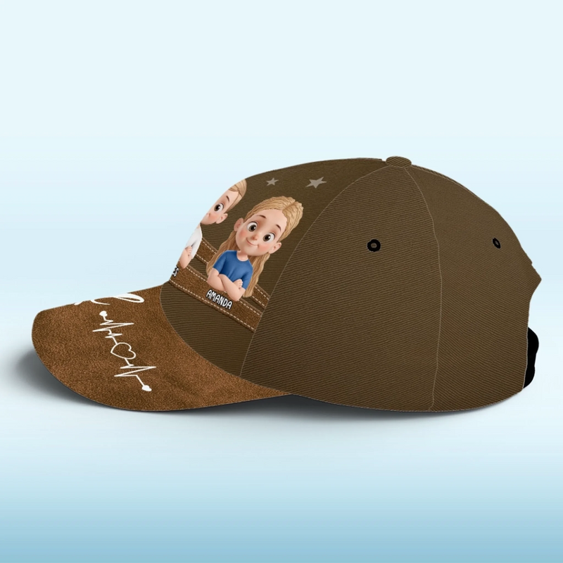 Personalized Classic Cap – Gift For Dad, Grandpa – Cool Dad Cool Vibes