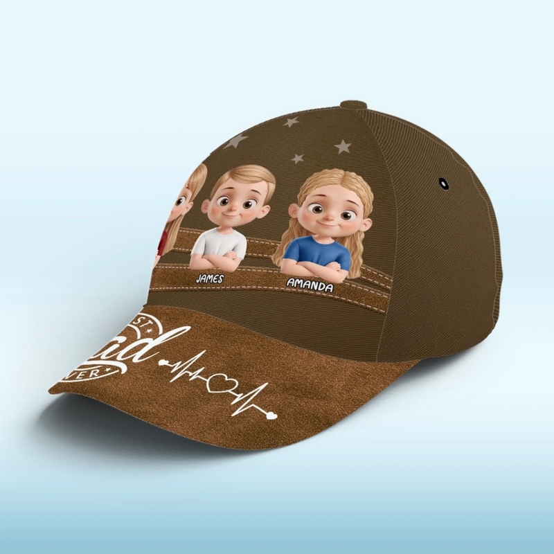 Personalized Classic Cap – Gift For Dad, Grandpa – Cool Dad Cool Vibes