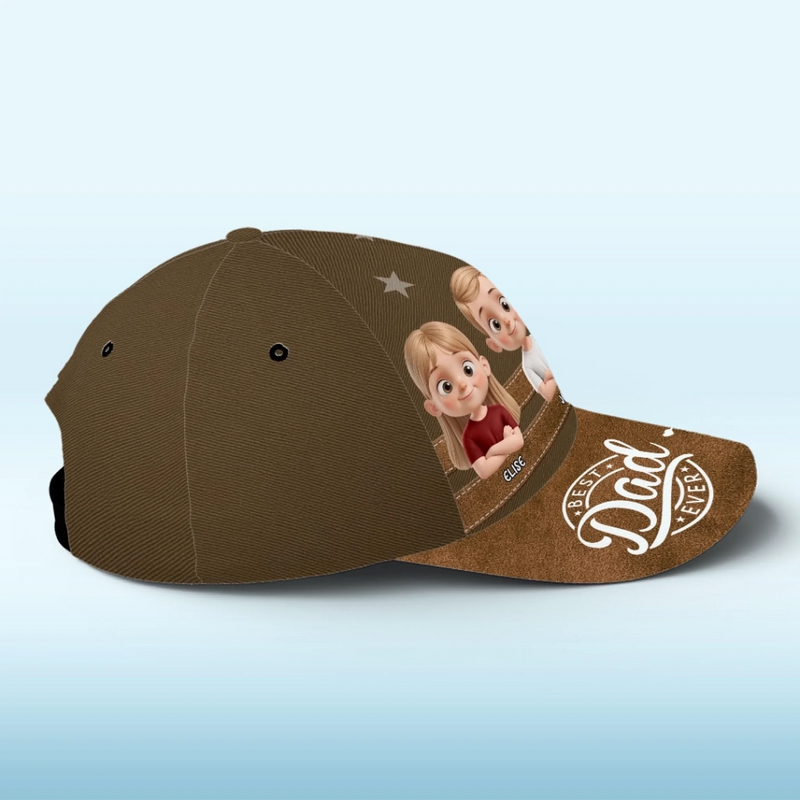 Personalized Classic Cap – Gift For Dad, Grandpa – Cool Dad Cool Vibes