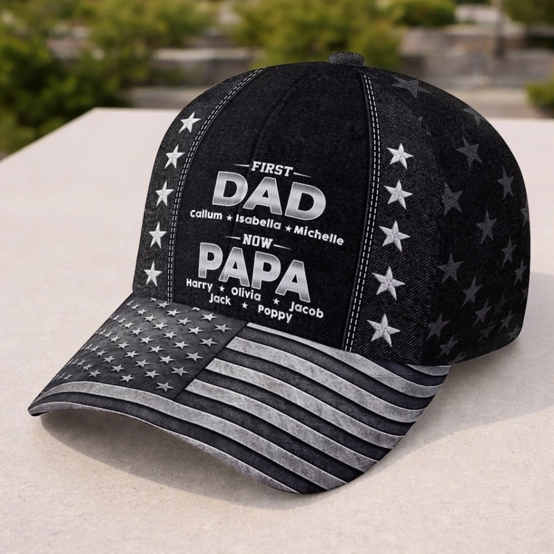 Personalized Classic Cap – Gift For Dad, Grandpa – A Legacy Of Growing Love