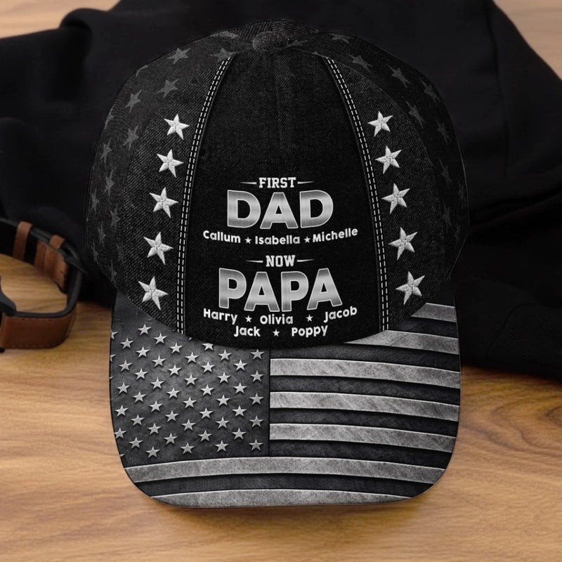 Personalized Classic Cap – Gift For Dad, Grandpa – A Legacy Of Growing Love