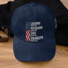 Personalized Classic Cap – Gifts For Dad, Grandpa – Dad And Grandpa Our Heroes