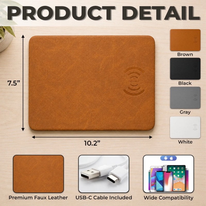 Personalized Charging Mat – Birthday Gifts For Him, Husband, Dad – Family Creates Power
