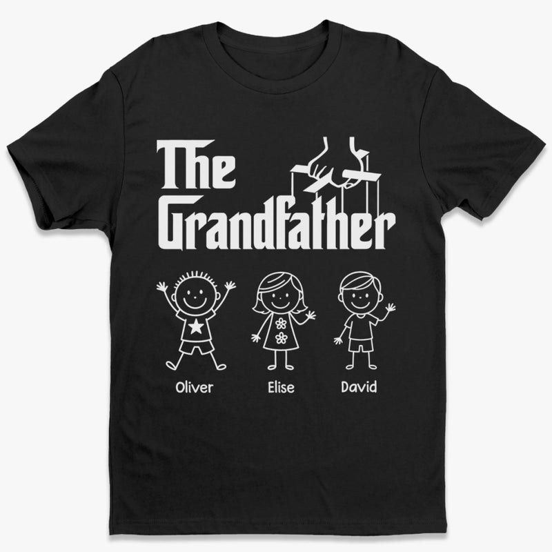 Personalized T-shirt, Hoodie – Gifts For Dad, Grandpa – Certified Grandkid Spoiler