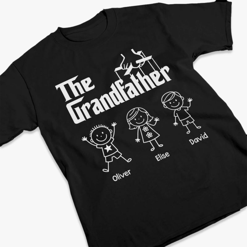 Personalized T-shirt, Hoodie – Gifts For Dad, Grandpa – Certified Grandkid Spoiler