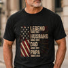 Personalized T-shirt, Hoodie – Gifts For Dad, Grandpa – Built By Family Love