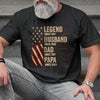 Personalized T-shirt, Hoodie – Gifts For Dad, Grandpa – Built By Family Love