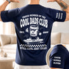 Personalized Back Printed T-Shirt – Birthday Gifts For Dad, Grandpa – Still Cool Just Tired