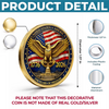 Personalized America 250th Anniversary Commemorative Keepsake Coin – Gifts For Family – One Nation Strong And Free