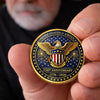 Personalized America 250th Anniversary Commemorative Keepsake Coin – Gifts For Family – Celebrating Liberty Together