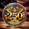 Personalized America 250th Anniversary Commemorative Keepsake Coin – Gifts For Family – Proud Of Our Shared Heritage