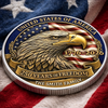 Personalized America 250th Anniversary Commemorative Keepsake Coin – Gifts For Family – Proud American Family