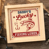 Personalized Fishing Lure – Fishing Gifts For Fisherman, Dad, Grandpa – Fish More Worry Less