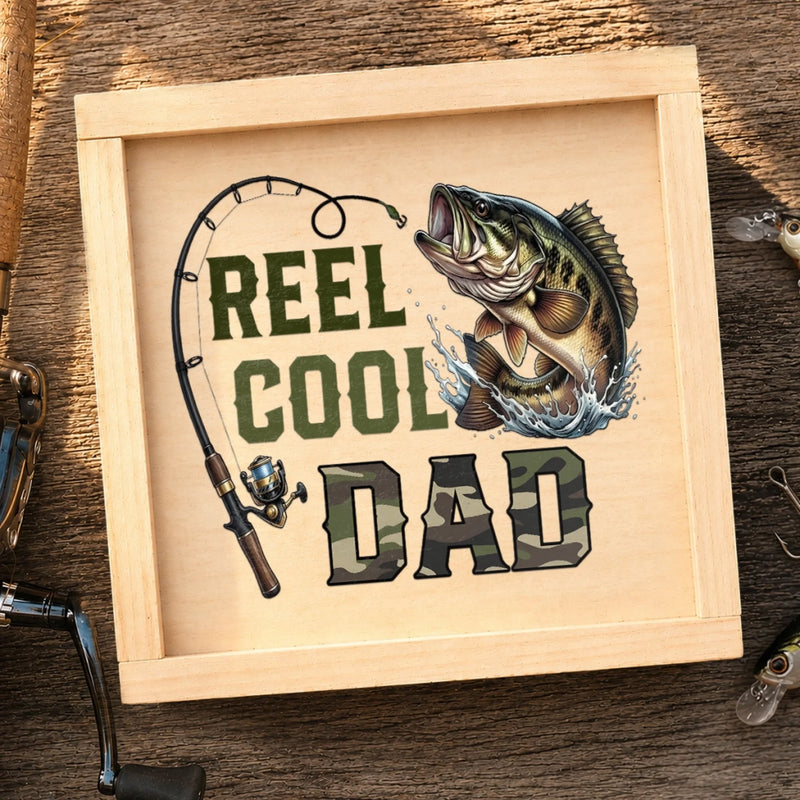 Personalized Fishing Lure – Fishing Gifts For Fisherman, Dad, Grandpa – Born To Fish Forced To Work