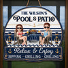 Personalized Wood Sign – Summer Gifts for Couple – Our Favorite Coastal Escape