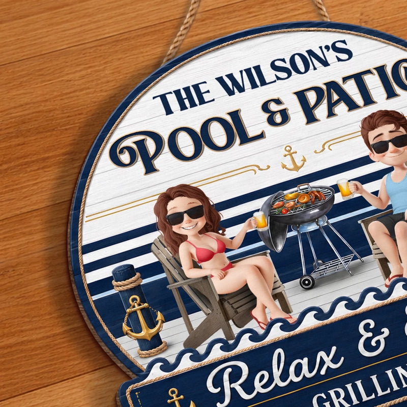 Personalized Wood Sign – Summer Gifts for Couple – Our Favorite Coastal Escape