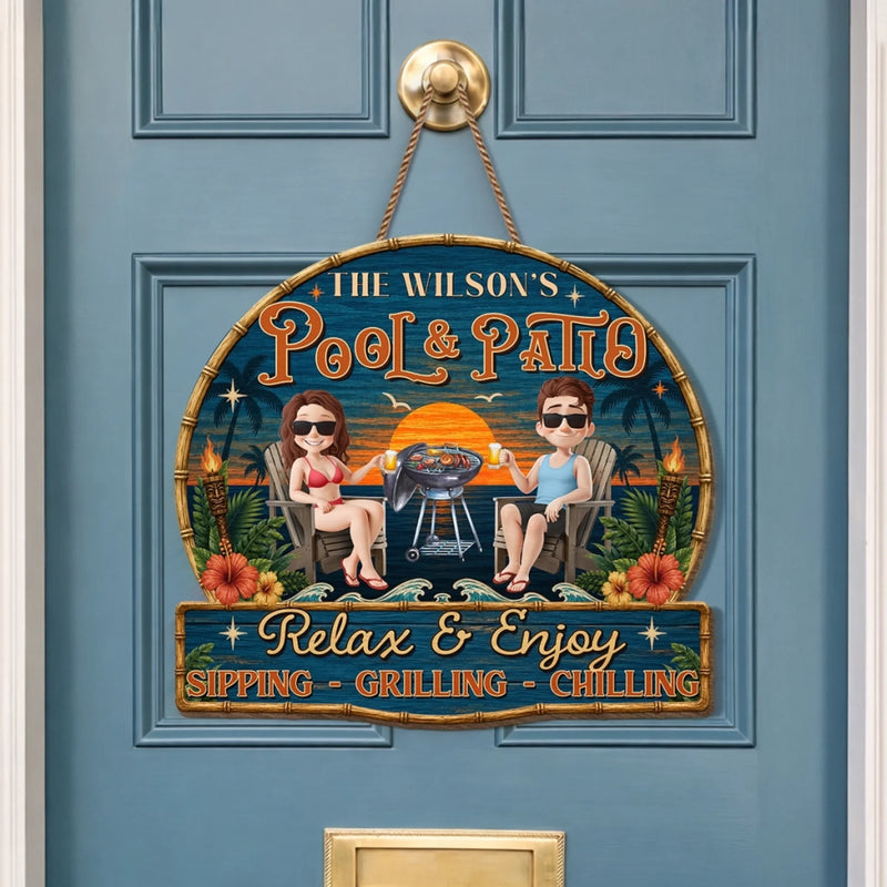 Personalized Wood Sign – Summer Gifts for Couple – Chasing Golden Hours Together
