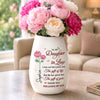 Personalized Oval Ceramic Flower Vase – Birthday Gifts For Daughter-In-Law – You Are Truly Loved