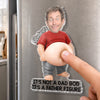 Personalized Photo Dad Bod Belly Squishy Acrylic Fridge Magnet – Funny Gifts For Dad, Grandpa – Taste Testing Is A Dad Duty