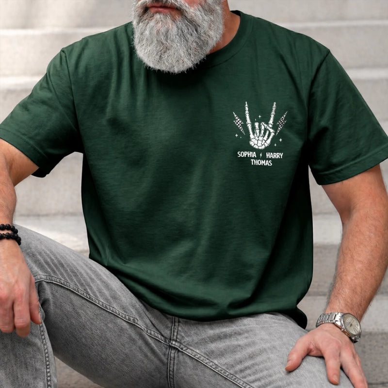Personalized Dad Tax Unisex T-shirt – Gifts For Dad, Grandpa – Professional Snack Inspector