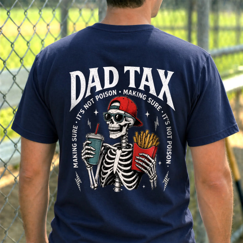 Personalized Dad Tax Unisex T-shirt – Gifts For Dad, Grandpa – Professional Snack Inspector