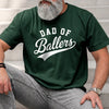 Personalized Unisex T-shirt – Gifts For Dad, Grandpa – More Balls More Fun