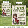 Personalized Flag – Gifts For Gardeners – Greeting You With Fresh Blooms