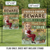 Personalized Flag – Gifts For Gardeners – Welcome To Her Happy Corner