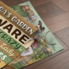 Personalized Flag – Gifts For Gardeners – Welcome To Her Happy Corner