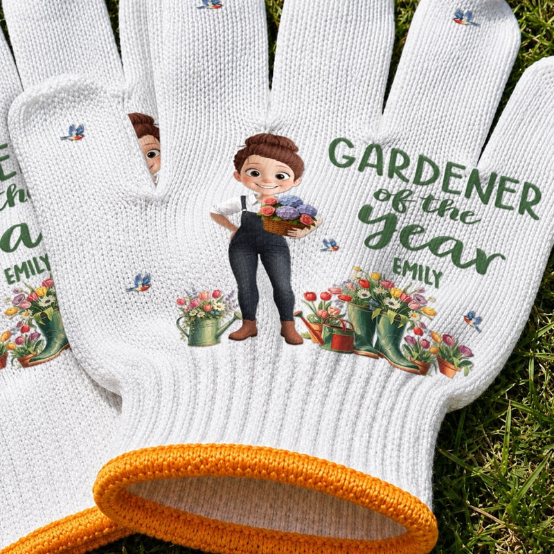 Personalized Gardening Gloves – Gifts For Gardeners – Gardener Of The Year