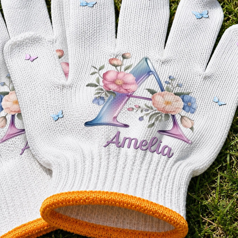 Personalized Gardening Gloves – Gifts For Gardeners – A Little Piece Of Paradise