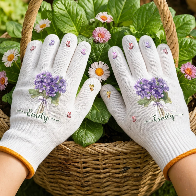 Personalized Gardening Gloves – Gifts For Gardeners – Gathering Sweet Summer Moments